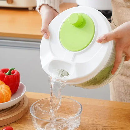 Salad Spinner – Lettuce Washer & Dryer for Fresh Greens