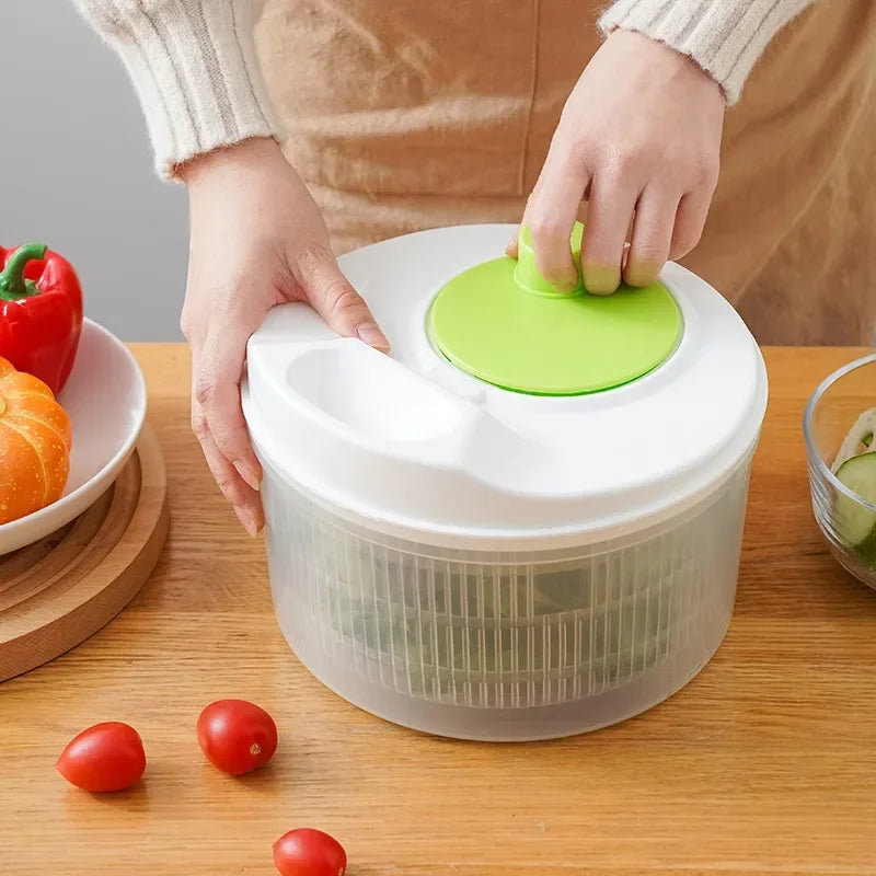 Salad Spinner – Lettuce Washer & Dryer for Fresh Greens