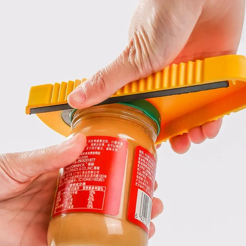 Multifunctional Can & Bottle Opener – For Jars, Beer, & Beverages