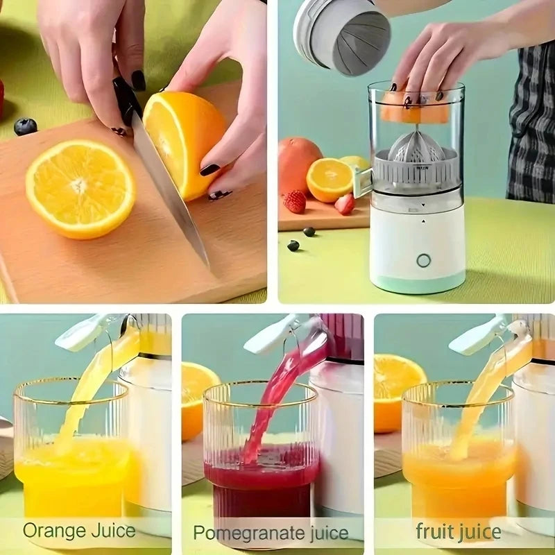 Portable USB Electric Juicer – Mini Citrus & Fruit Blender for Travel